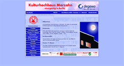 Desktop Screenshot of kulturhochhaus-marzahn.de